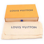 Louis Vuitton Monogram Mini Pochette Mini Handbag Pouch Brown Gold — view 8