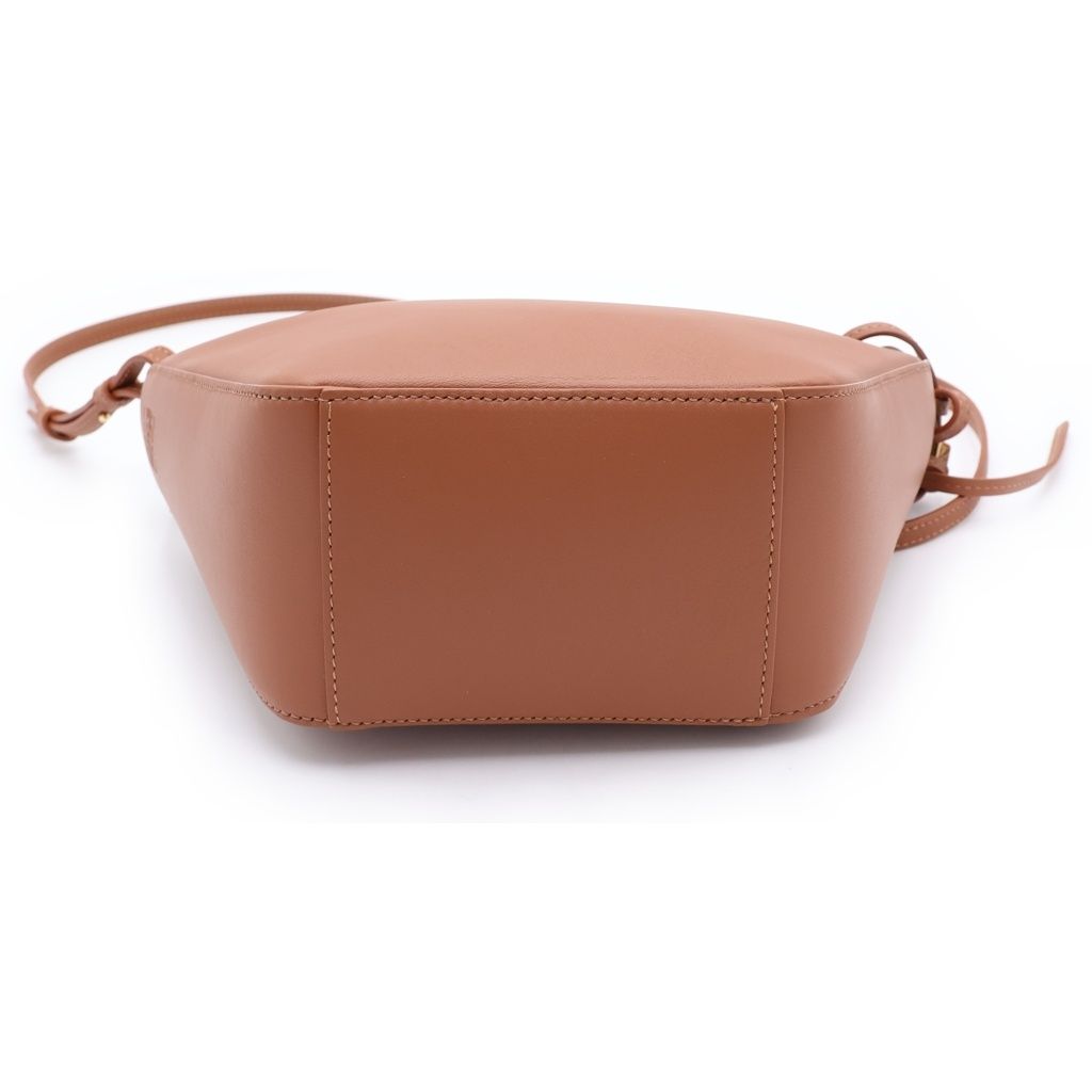 Loewe Hammock Mini Hobo Leather 2-Way Gold Brown — view 4