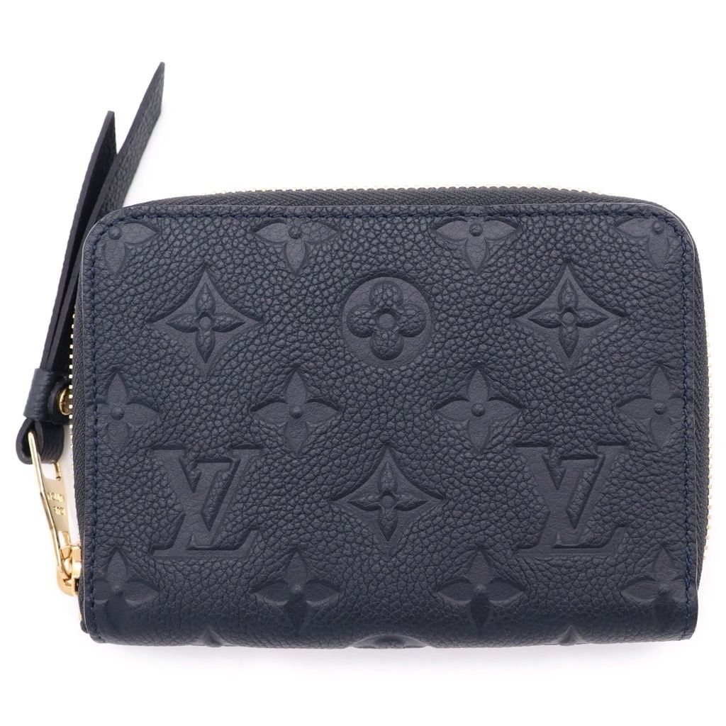 Louis Vuitton Monogram Empreinte Portefeuille Cles Compact Leather Zip Around