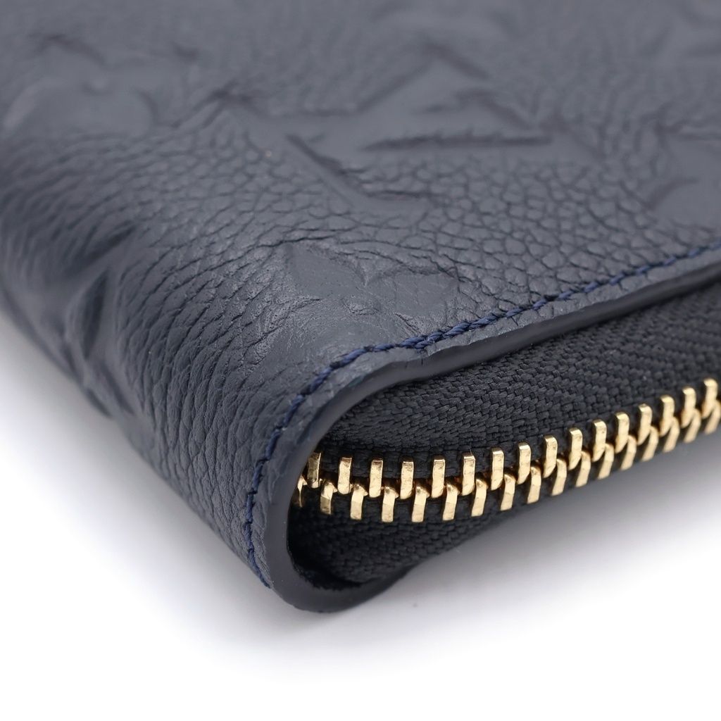 Louis Vuitton Monogram Empreinte Portefeuille Cles Compact Leather Zip Around — view 5