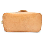 Louis Vuitton Monogram Alma Handbag Brown Leather Gold — view 4