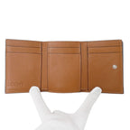 Loewe Wallet Trifold Anagram Shell Beige Mini Compact Seashell — view 6