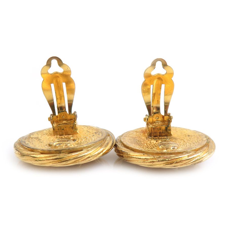 Chanel Earrings CC Logo — view 6