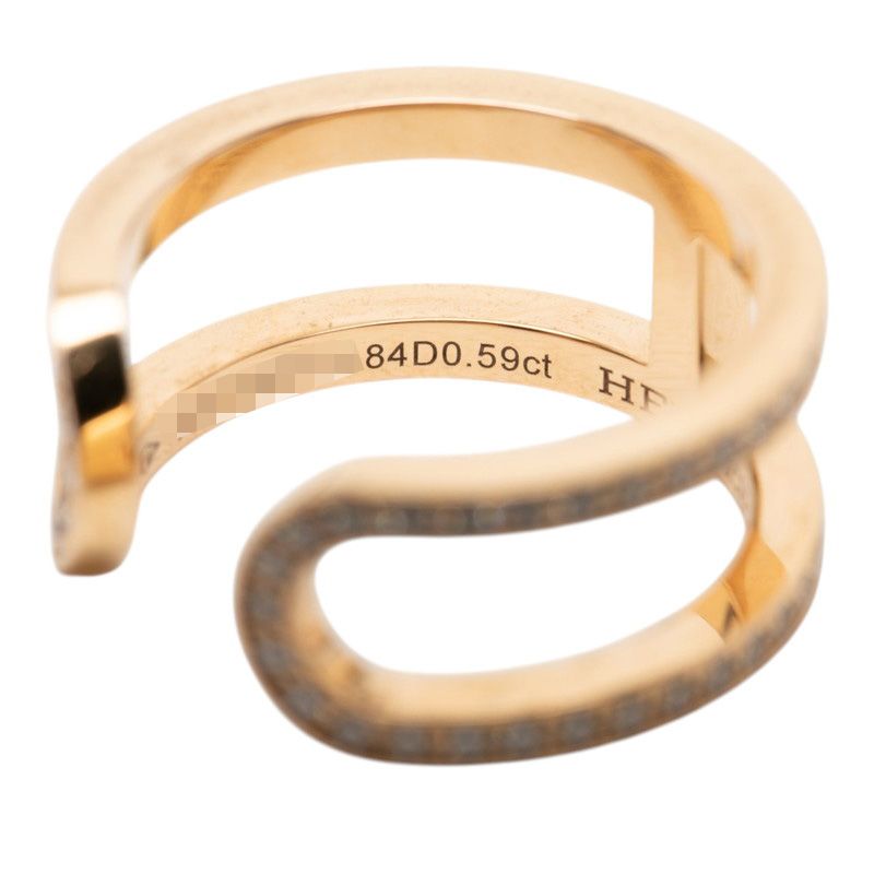 Hermes Chaine D'ancre Ring 18k Yellow Gold