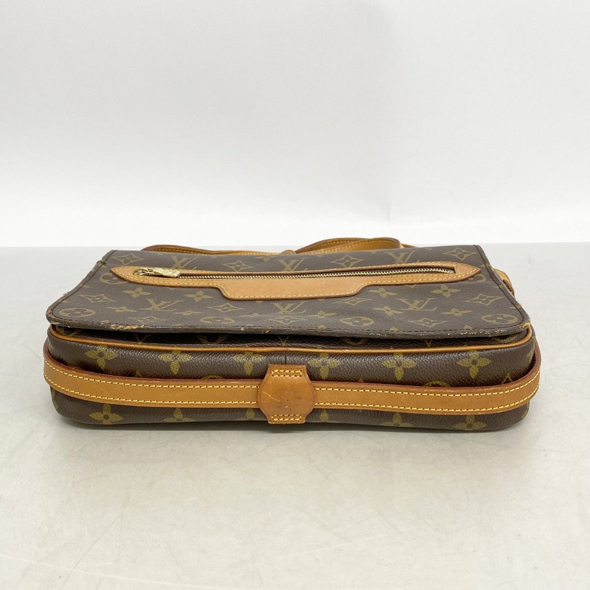 Louis Vuitton Shoulder Bag Monogram Saint Germain 28 Brown — view 3
