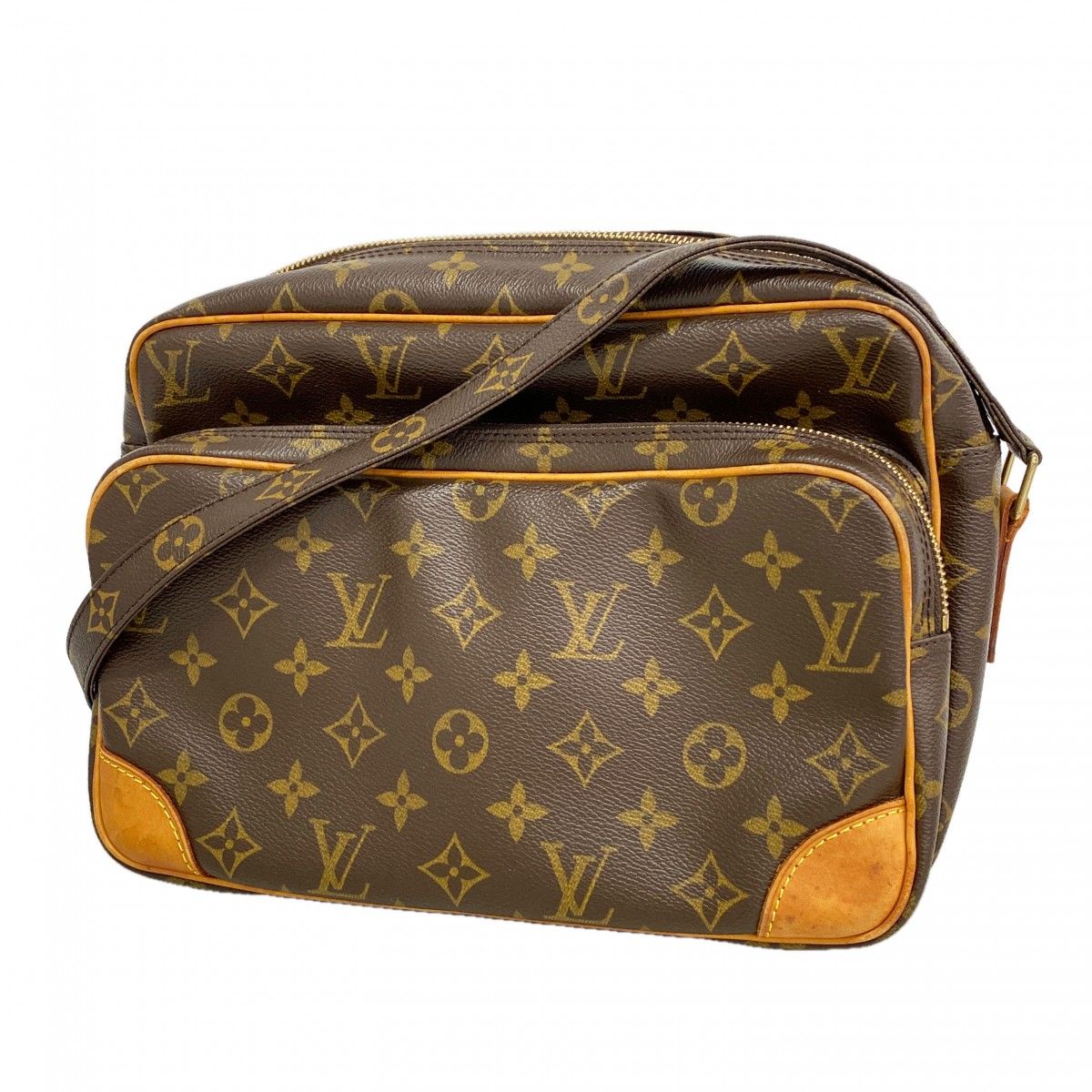 Louis Vuitton Shoulder Bag Monogram Nile Brown