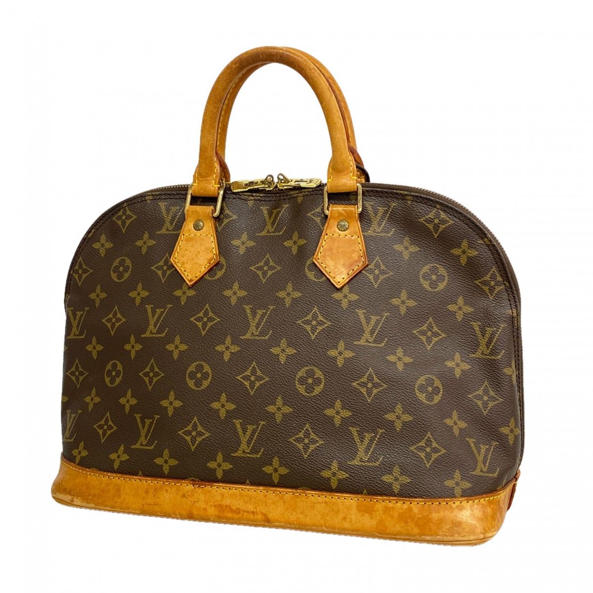 Louis Vuitton Handbag Monogram Alma Brown
