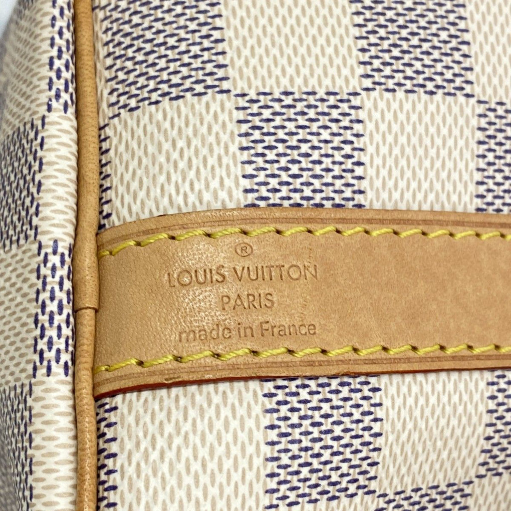 Louis Vuitton Handbag Damier Azur Speedy Bandouliere 25 White 2-Way — view 5