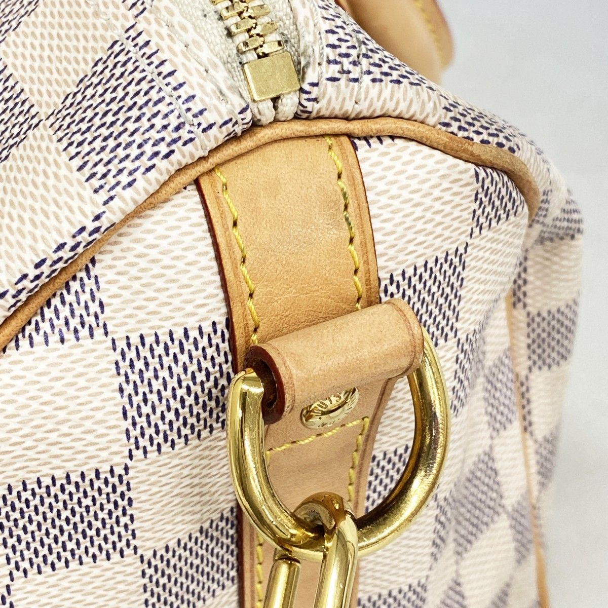Louis Vuitton Handbag Damier Azur Speedy Bandouliere 25 White 2-Way — view 7
