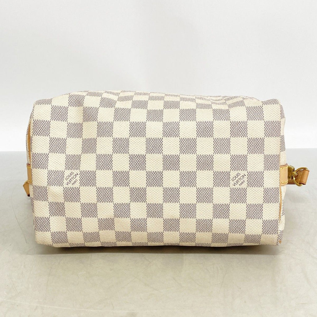 Louis Vuitton Handbag Damier Azur Speedy Bandouliere 25 White 2-Way — view 3