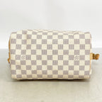 Louis Vuitton Handbag Damier Azur Speedy Bandouliere 25 White 2-Way — view 3