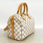 Louis Vuitton Handbag Damier Azur Speedy Bandouliere 25 White 2-Way — view 2