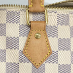 Louis Vuitton Handbag Damier Azur Speedy Bandouliere 25 White 2-Way — view 9