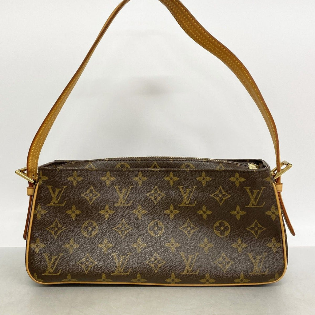 Louis Vuitton Shoulder Bag Monogram Viva Cite MM Brown — view 9