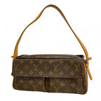 Louis Vuitton Shoulder Bag Monogram Viva Cite MM Brown