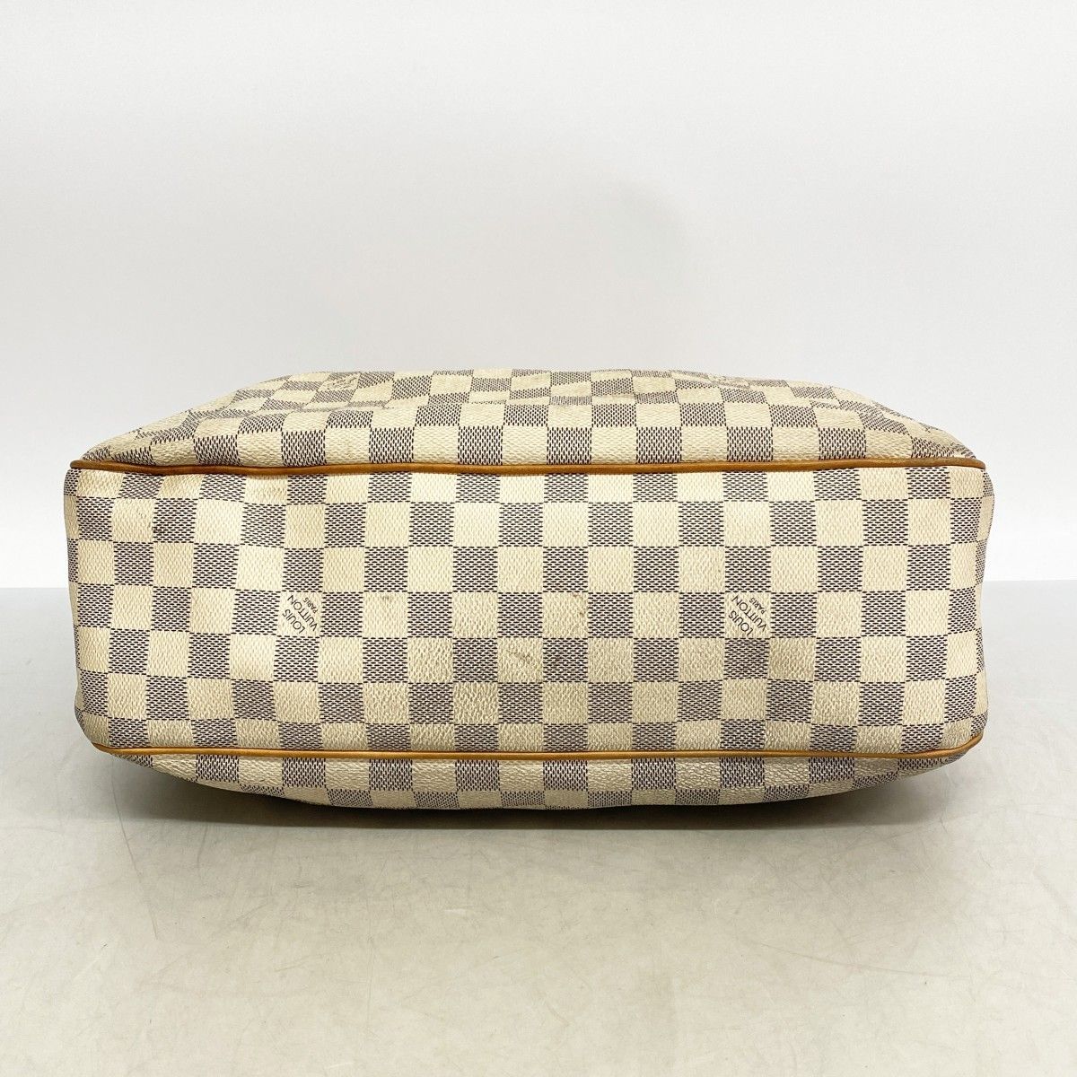 Louis Vuitton Shoulder Bag Damier Azur Syracuse MM White — view 3
