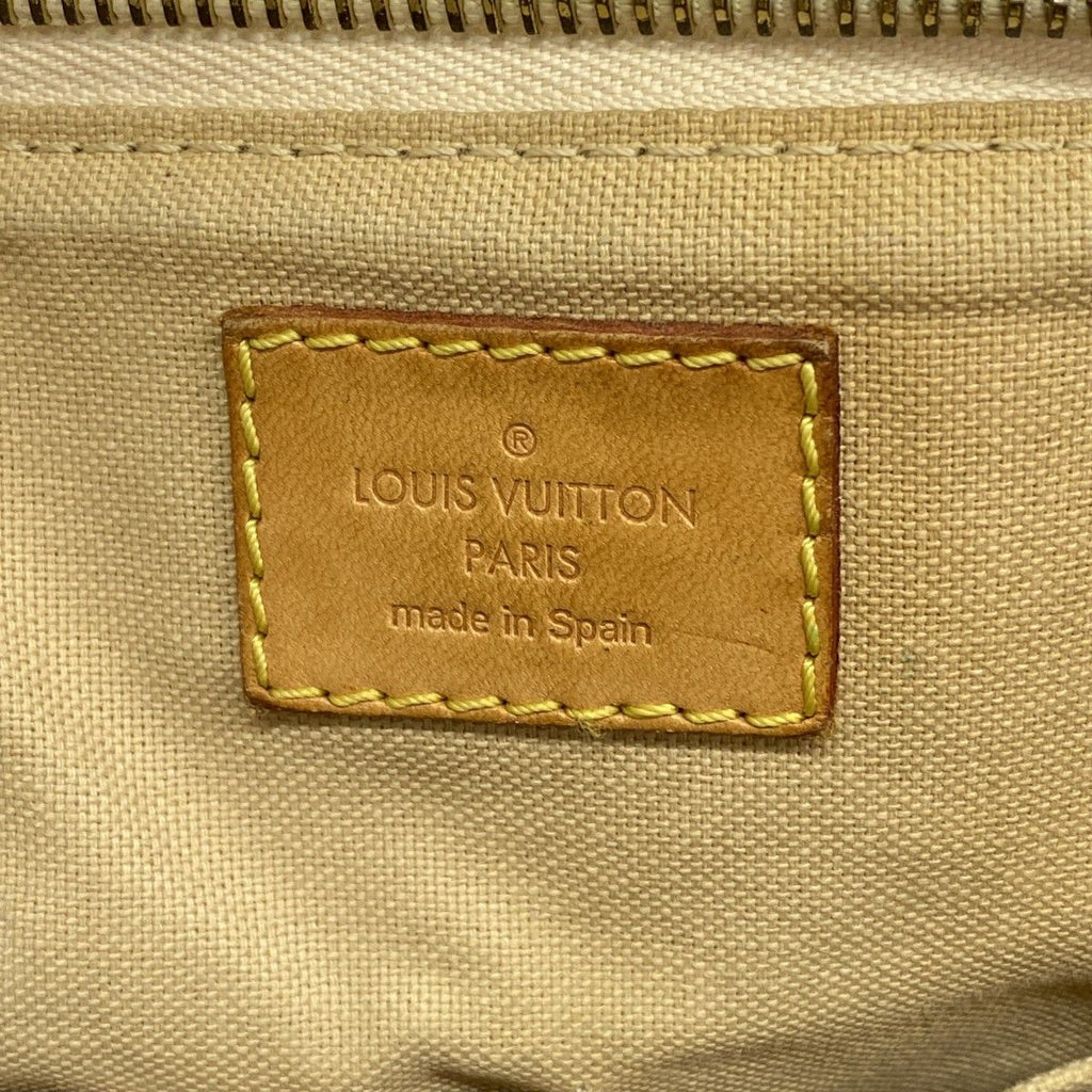 Louis Vuitton Shoulder Bag Damier Azur Syracuse MM White — view 5