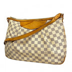 Louis Vuitton Shoulder Bag Damier Azur Syracuse MM White