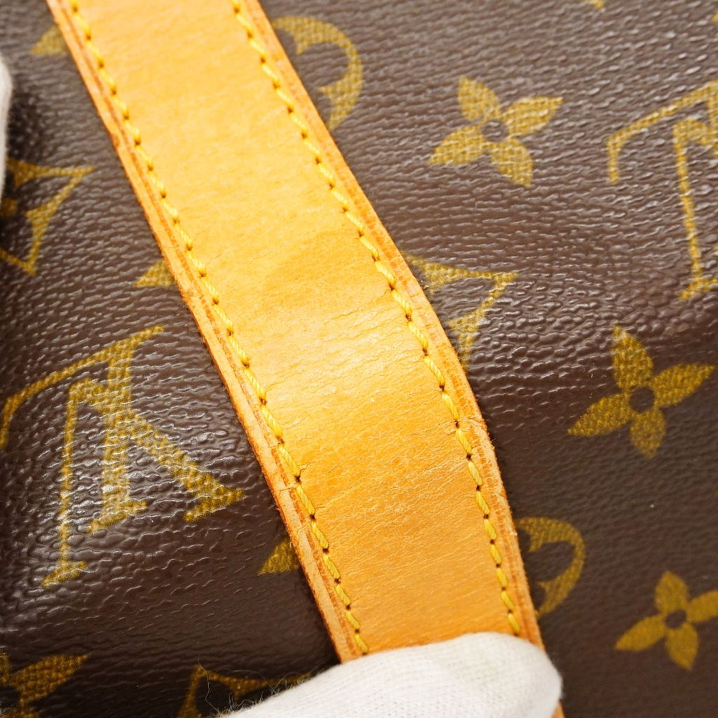 Louis Vuitton Boston Bag Monogram Keepall 50 Brown — view 8