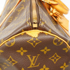 Louis Vuitton Boston Bag Monogram Keepall 50 Brown — view 5