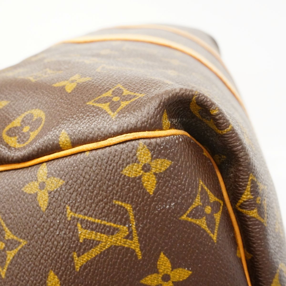 Louis Vuitton Boston Bag Monogram Keepall 50 Brown — view 7