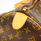 Louis Vuitton Boston Bag Monogram Keepall 50 Brown — view 9