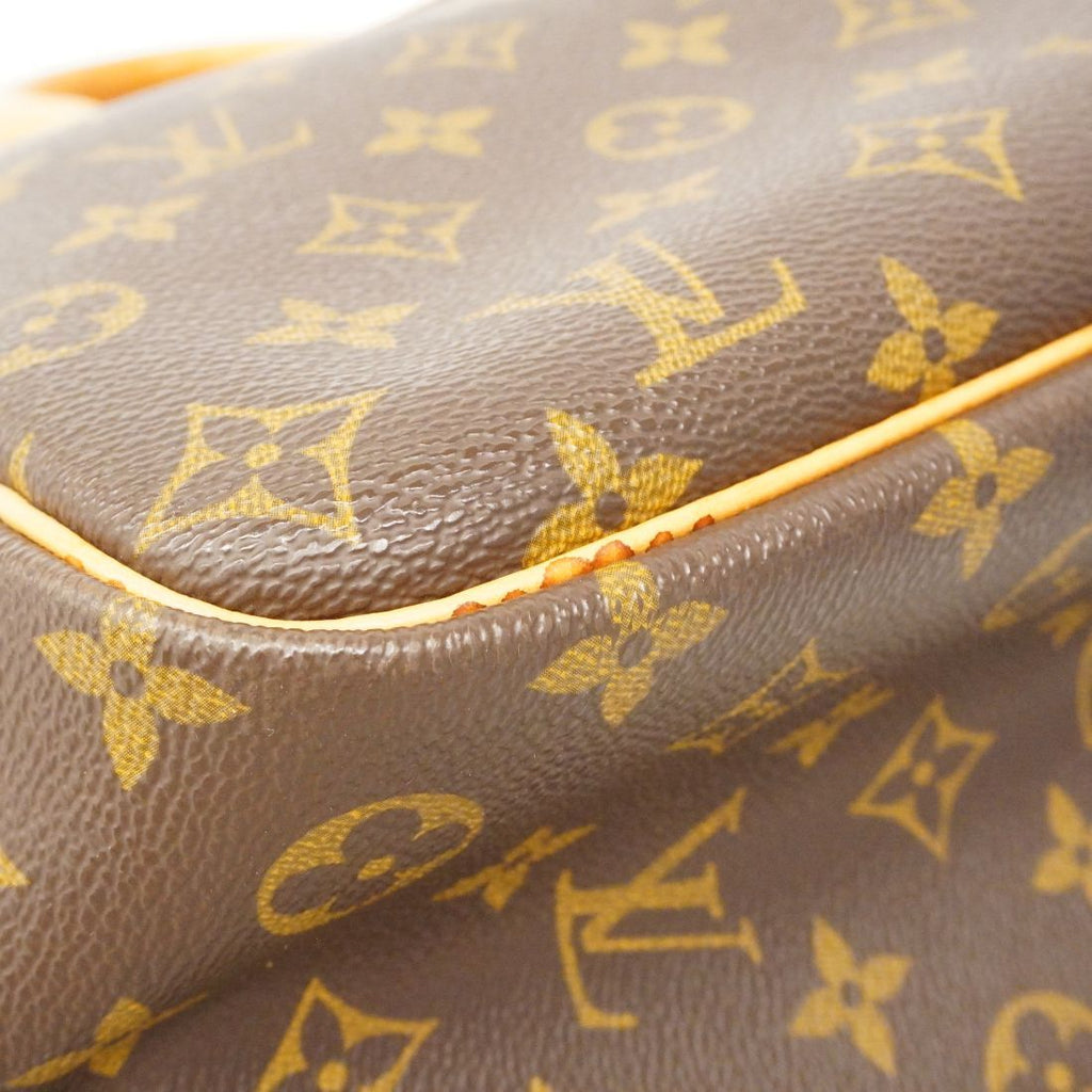 Louis Vuitton Handbag Monogram Deauville Brown — view 7