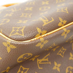 Louis Vuitton Handbag Monogram Deauville Brown — view 7