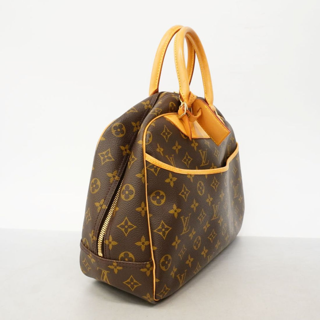 Louis Vuitton Handbag Monogram Deauville Brown — view 2