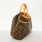 Louis Vuitton Handbag Monogram Deauville Brown — view 2