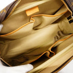 Louis Vuitton Handbag Monogram Deauville Brown — view 4
