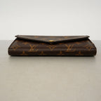 Louis Vuitton Wallet Monogram Portefeuille Sarah Brown Rose Velours — view 2