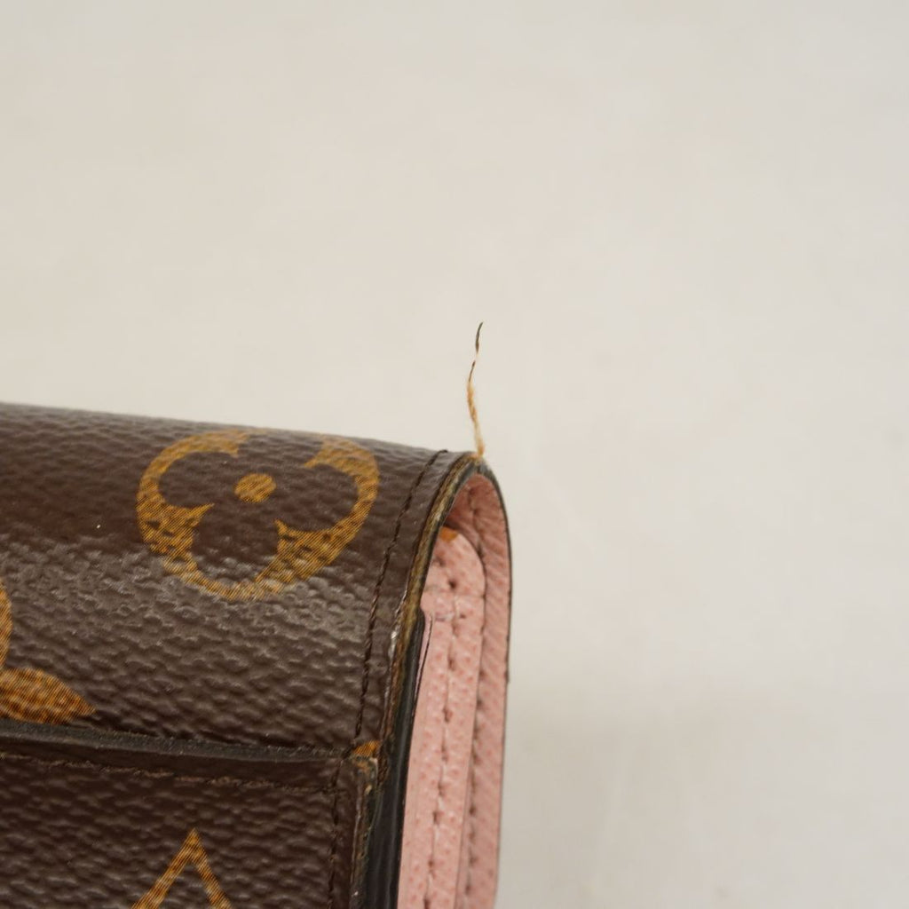 Louis Vuitton Wallet Monogram Portefeuille Sarah Brown Rose Velours — view 5