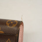 Louis Vuitton Wallet Monogram Portefeuille Sarah Brown Rose Velours — view 5