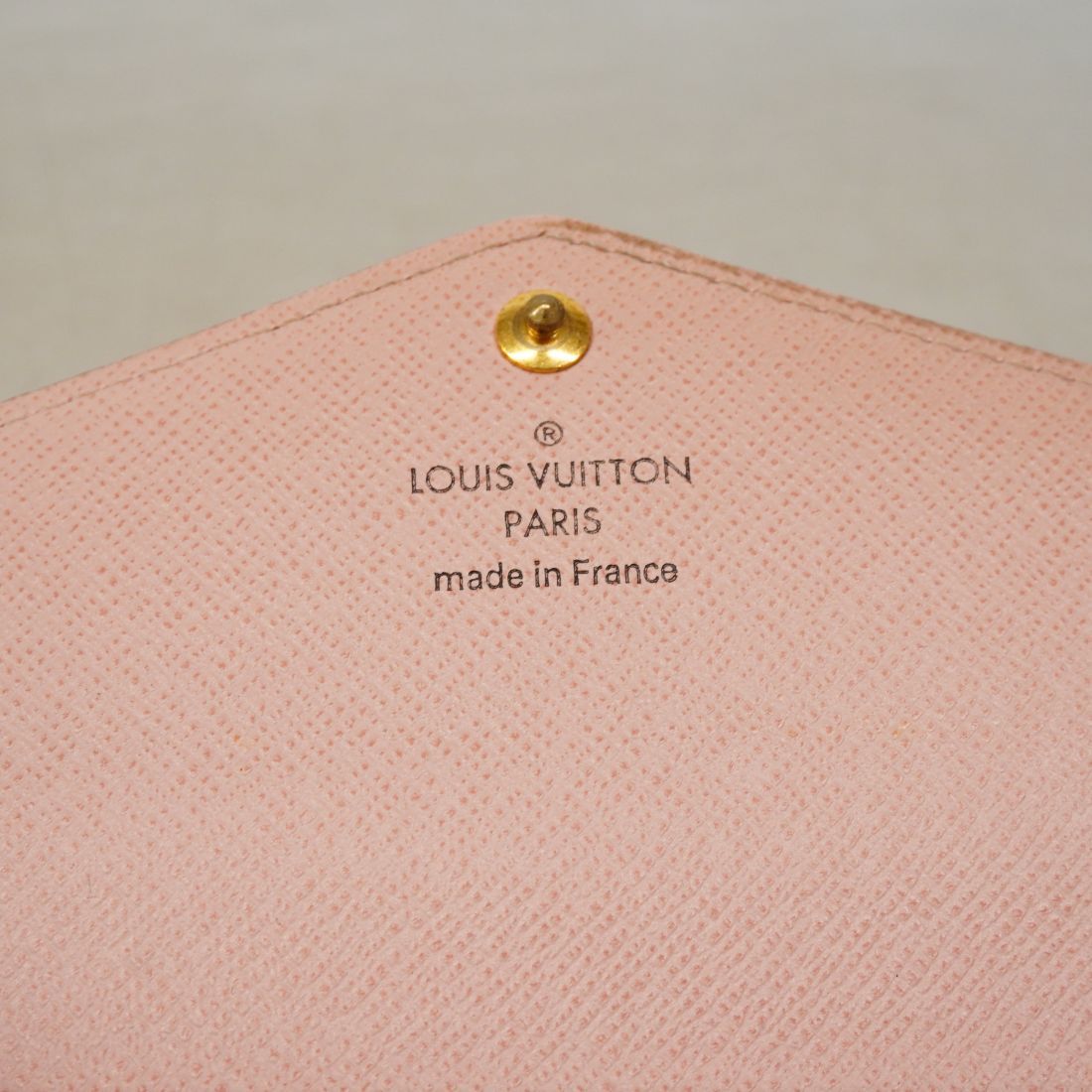 Louis Vuitton Wallet Monogram Portefeuille Sarah Brown Rose Velours — view 4