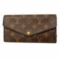 Louis Vuitton Wallet Monogram Portefeuille Sarah Brown Rose Velours