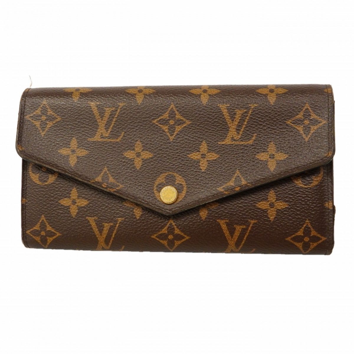 Louis Vuitton Wallet Monogram Portefeuille Sarah Brown Rose Velours
