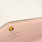 Louis Vuitton Wallet Monogram Portefeuille Sarah Brown Rose Velours — view 8