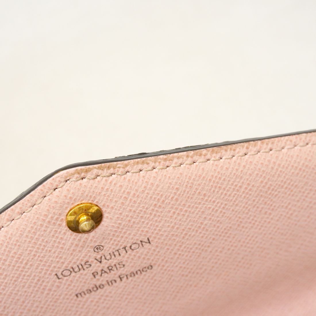 Louis Vuitton Wallet Monogram Portefeuille Sarah Brown Rose Velours — view 8