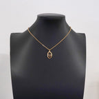 Dior Necklace Logo Gold Plated — view 6