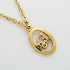 Dior Necklace Logo Gold Plated — view 2