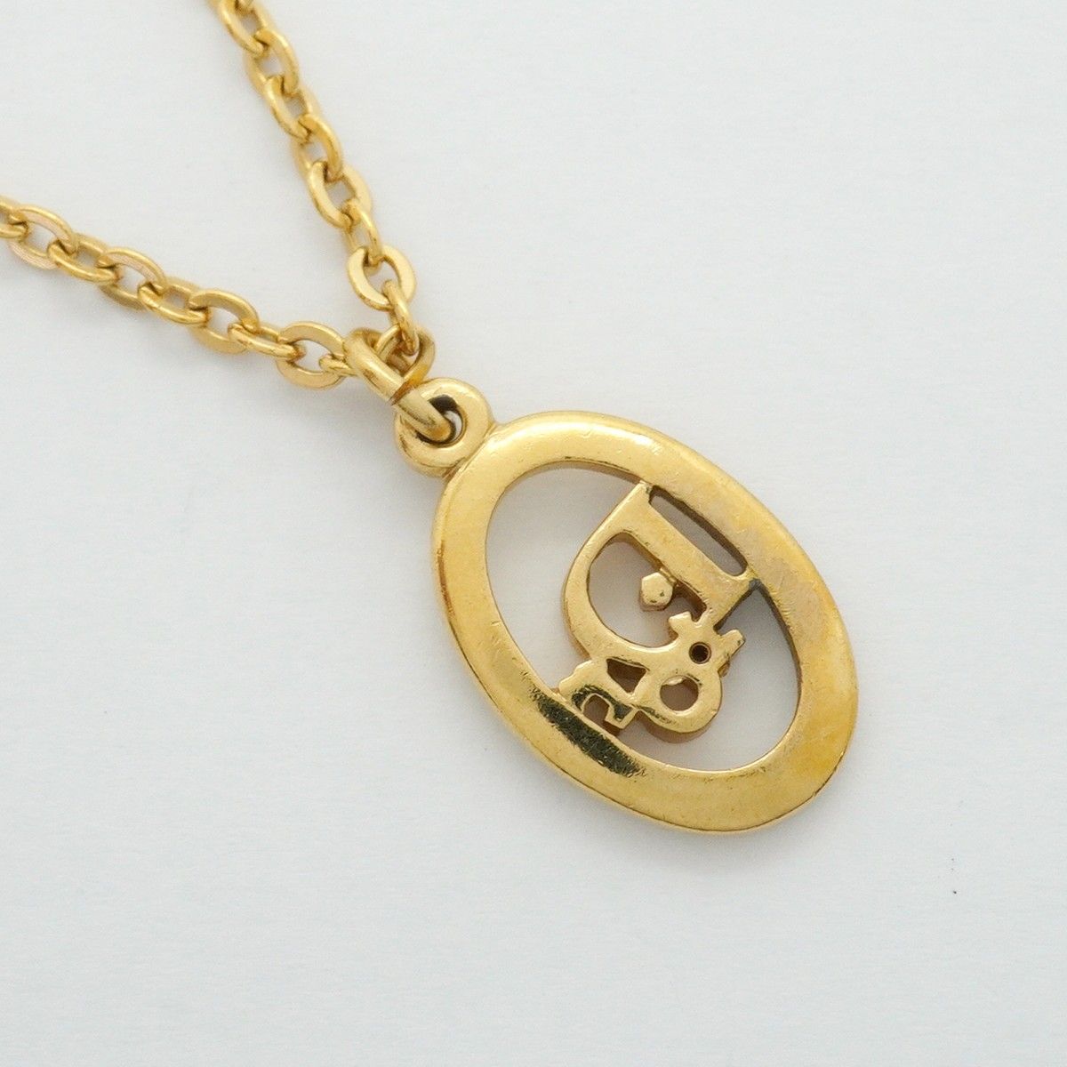 Dior Necklace Logo Gold Plated — view 2