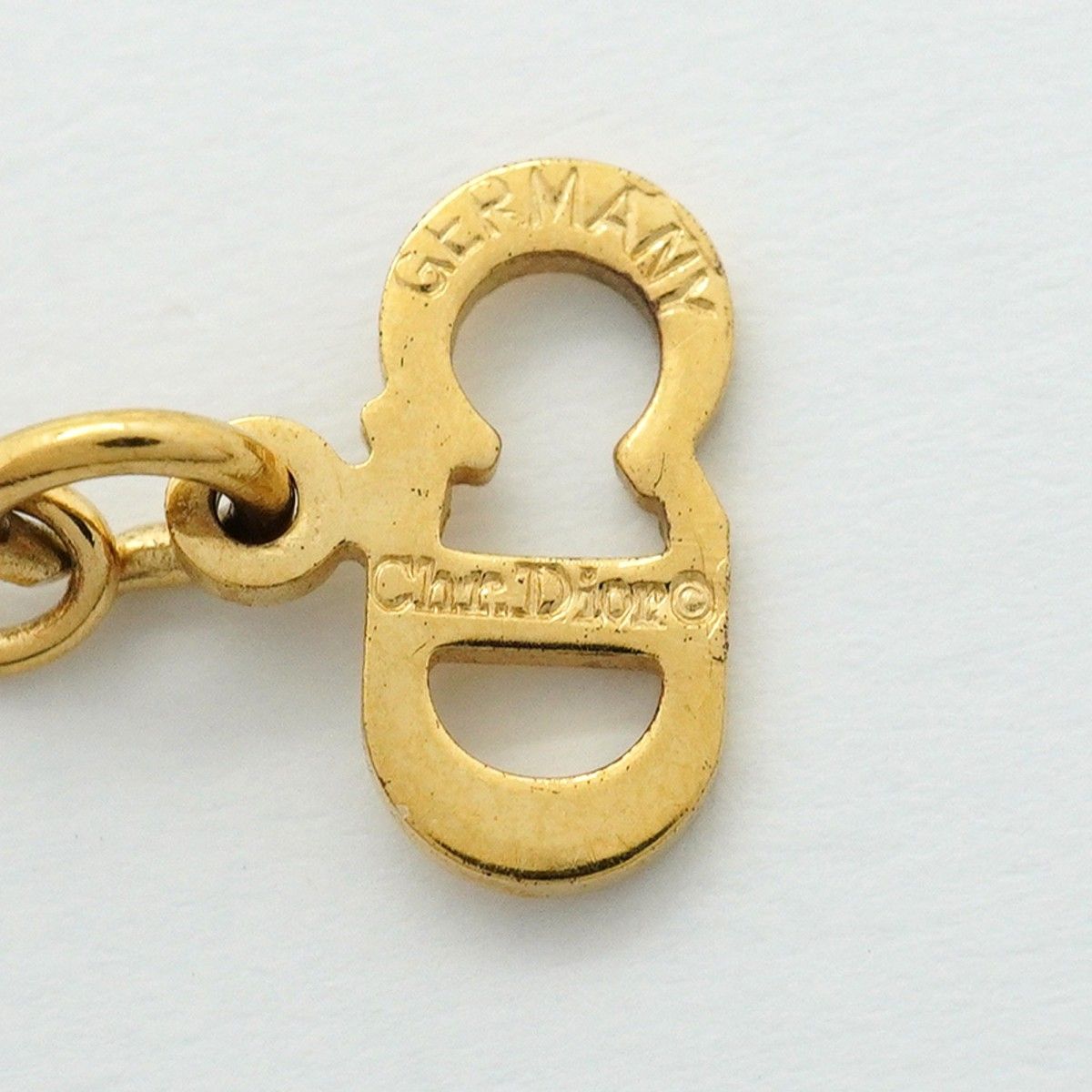Dior Necklace Logo Gold Plated — view 5