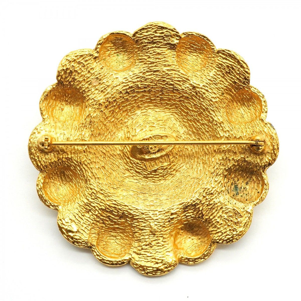 Chanel Brooch Vintage Gold Plated Faux Pearl — view 5