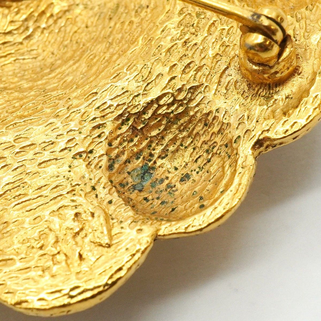 Chanel Brooch Vintage Gold Plated Faux Pearl — view 7