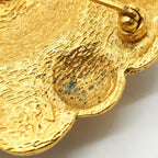 Chanel Brooch Vintage Gold Plated Faux Pearl — view 7