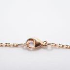 Hermes Necklace Mini Pop Gold Plated Black Pink — view 4