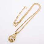 Dior Necklace CD Logo Gold Plated — view 3