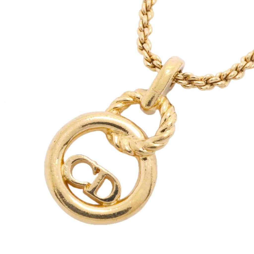 Dior Necklace CD Logo Gold Plated
