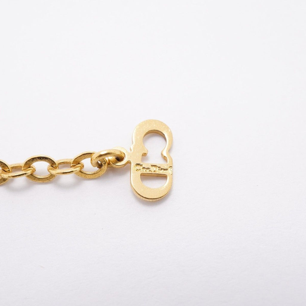 Dior Necklace CD Logo Gold Plated — view 5
